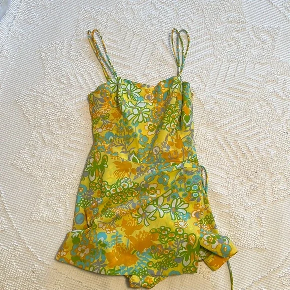 Peck & Peck Swim | Peck & Peck 5th Avenue New York - Retro Bathing Suit Size Small | Color: Yellow | Size: S | Mommyjaimerose's Closet